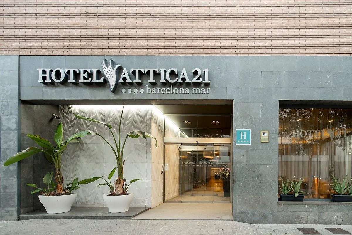 Attica 21 Barcelona Mar Hotell